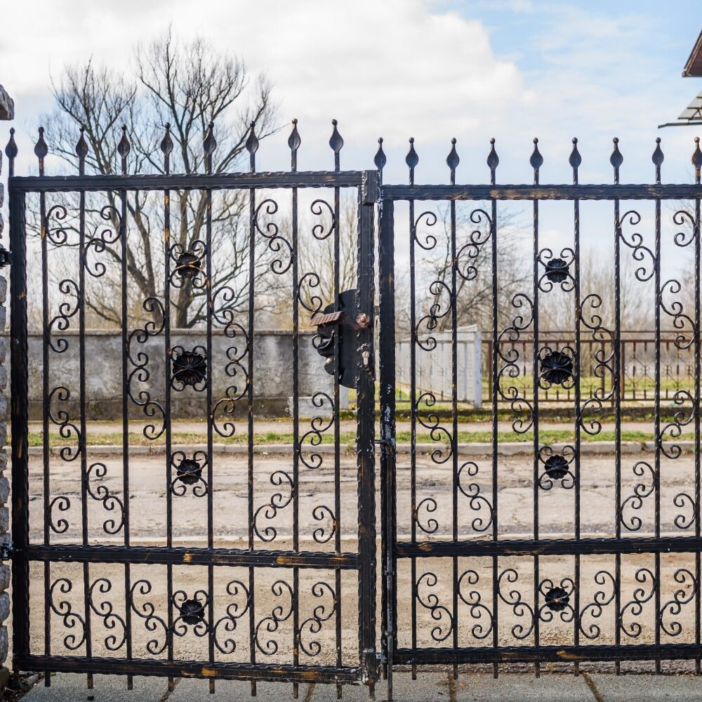 custom wrought iron gates